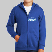 DSC Mini - DSC Horizontal - Youth Heavy Blend ™ Full Zip Hooded Sweatshirt